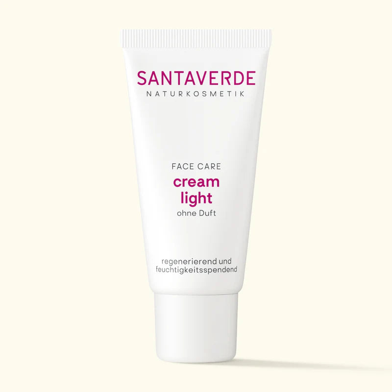 Santaverde Aloe Vera cream light fragrance free, lõhnavaba näokreem normaalsele ja kombineeritud nahale
