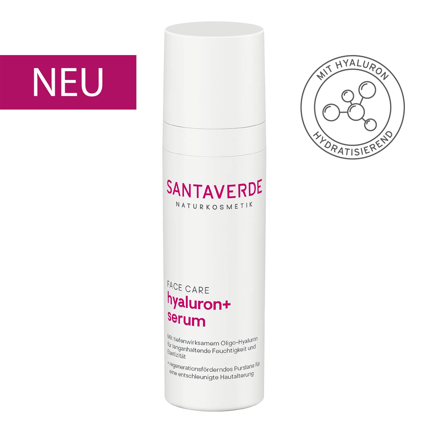 Santaverde hyaluron+serum fragrance free, hüaluroon+seerum, lõhnavaba