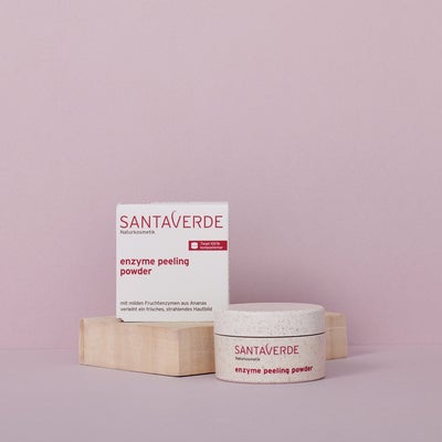 Santaverde enzyme peeling powder, kooriv ensüümipulber