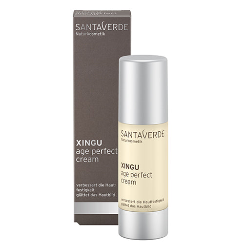 Santaverde XINGU age perfect cream, vananemisvastane näokreem on pinguldav, siluv ja jumet parandav nõudlikule ning kuivale nahale - Minu Looduskosmeetika