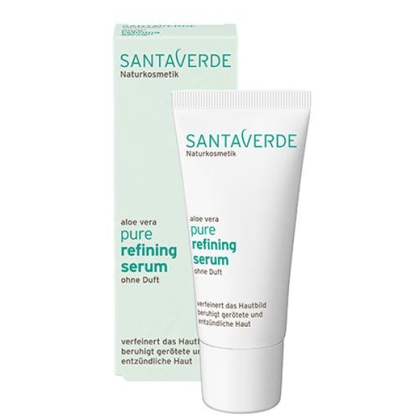 Santaverde Aloe Vera Pure refining serum fragrance free, lõhnavaba seerum probleemsele ja vistrikulisele nahale - Minu Looduskosmeetika