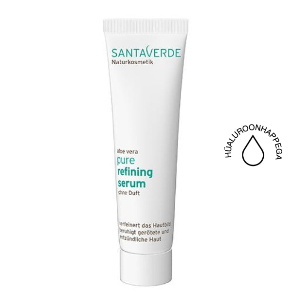 Santaverde Aloe Vera Pure refining serum fragrance free, lõhnavaba seerum probleemsele ja vistrikulisele nahale - Minu Looduskosmeetika