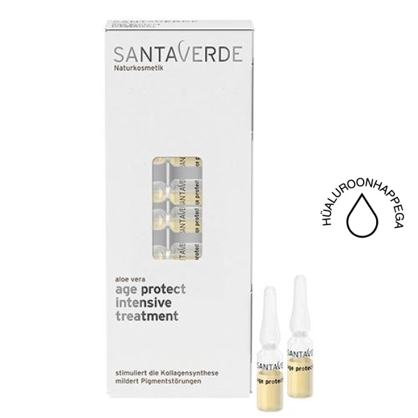 Santaverde Aloe Vera age protect intensive treatment, vananemisvastane kontsentreeritud hooldus nõudlikule nahale - Minu Looduskosmeetika