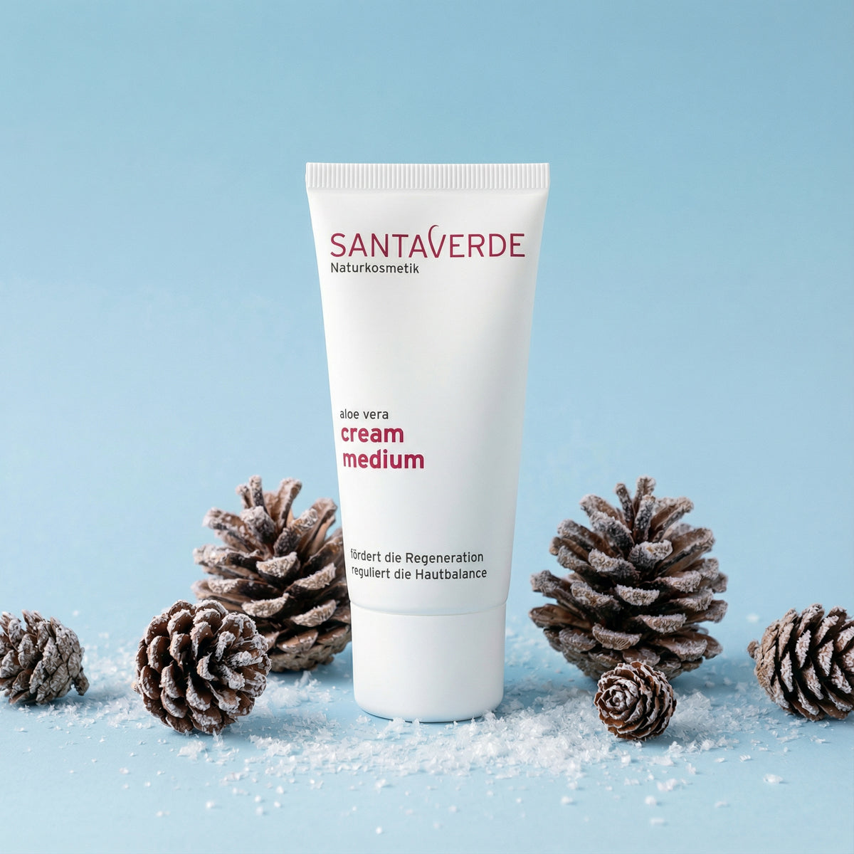 Santaverde Aloe Vera cream medium, taastav näokreem normaalsele ja kuivale nahale