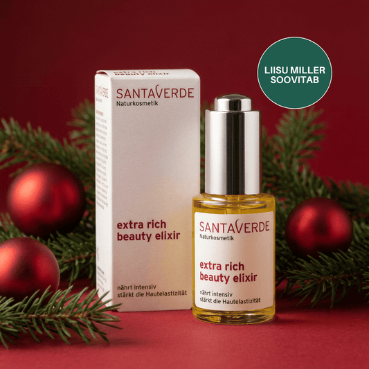 Santaverde extra rich beauty elixir, rikkalik näoõli intensiivselt toitev ja taastav (Anne&Stiil Ilulemmik 2022)