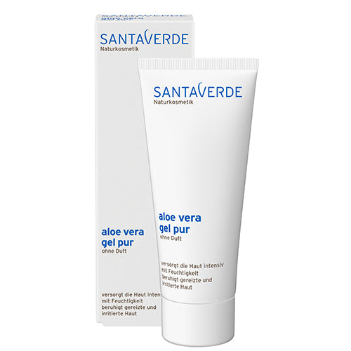 Santaverde Aloe Vera gel pur fragrance free, lõhnavaba geel nahka intensiivselt niisutav ja taastav - Minu Looduskosmeetika