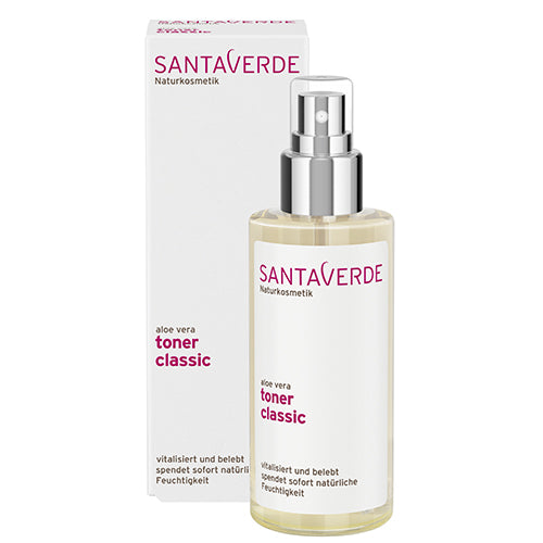 Santaverde Aloe Vera toner classic,  näotoonik kõikidele nahatüüpidele niisutav ja elujõudu andev - Minu Looduskosmeetika